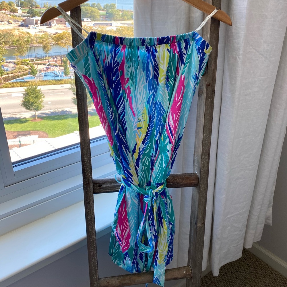 ‼️Lilly Pulitzer Ritz Strapless Romper